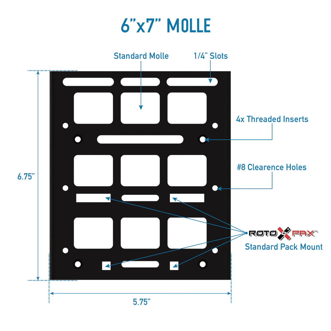 STAPLL 6x7" Fender Rack