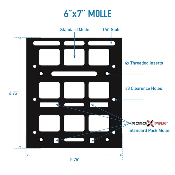 STAPLL 6x7" Fender Rack