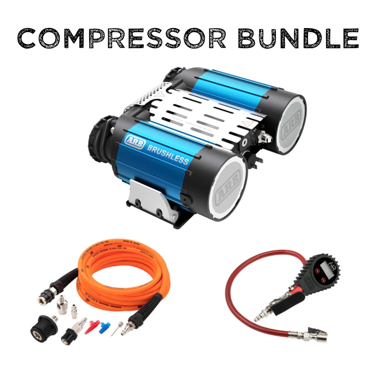 ラスト1本のみ2,800円お安く!⭕️完売再製作◎Volan ARBB◎9.84 ARB Brushless Twin Motor Onboard 12V Air Compressor CKBLTA12
