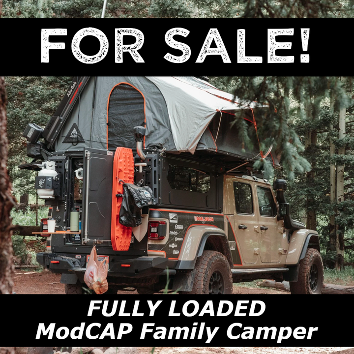 Pre-Owned Alu-Cab ModCAP Family Camper with Accessories