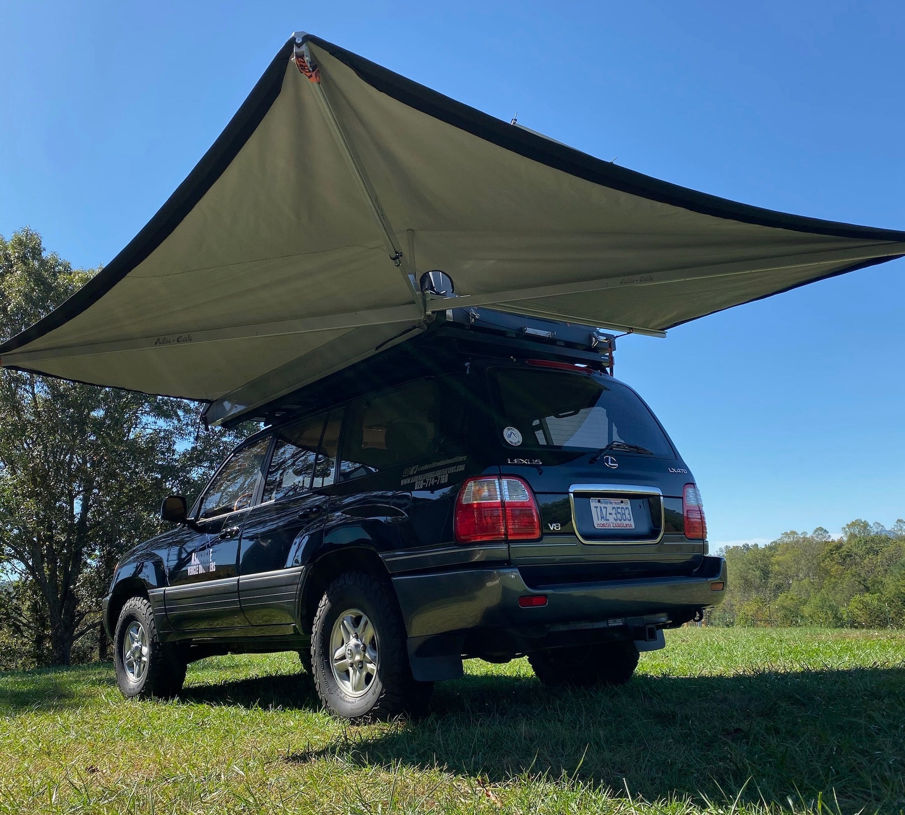 alu cab 270 shadow awn 270 markise 270° Alu-Cab Shadow Awning – Asheville Vehicle Outfitters