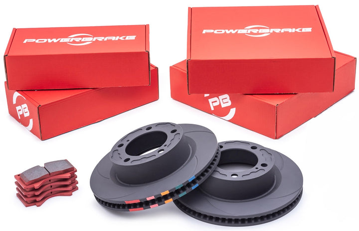 Powerbrake D-Line Rotor & Pad Kit