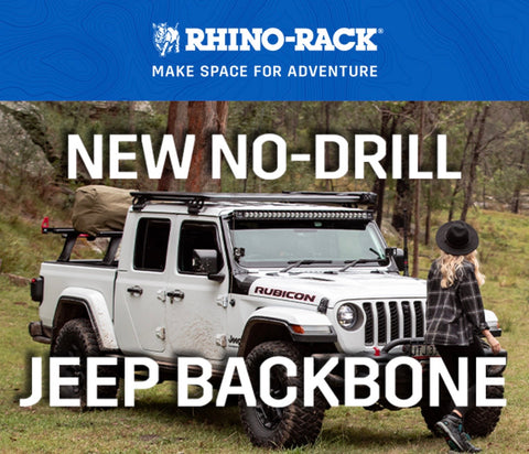 Rhino Rack NO DRILL Jeep Overlanding Kit